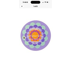 Amika Bust Your Brass Toning + Strength Repair Mask 8.5 oz